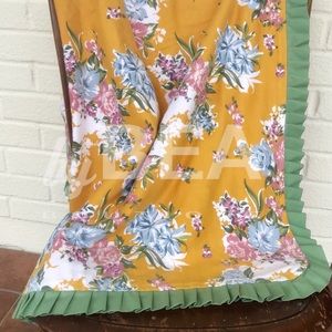 🎀 Handmade baby blanket - blush, pink, & blue 🧸